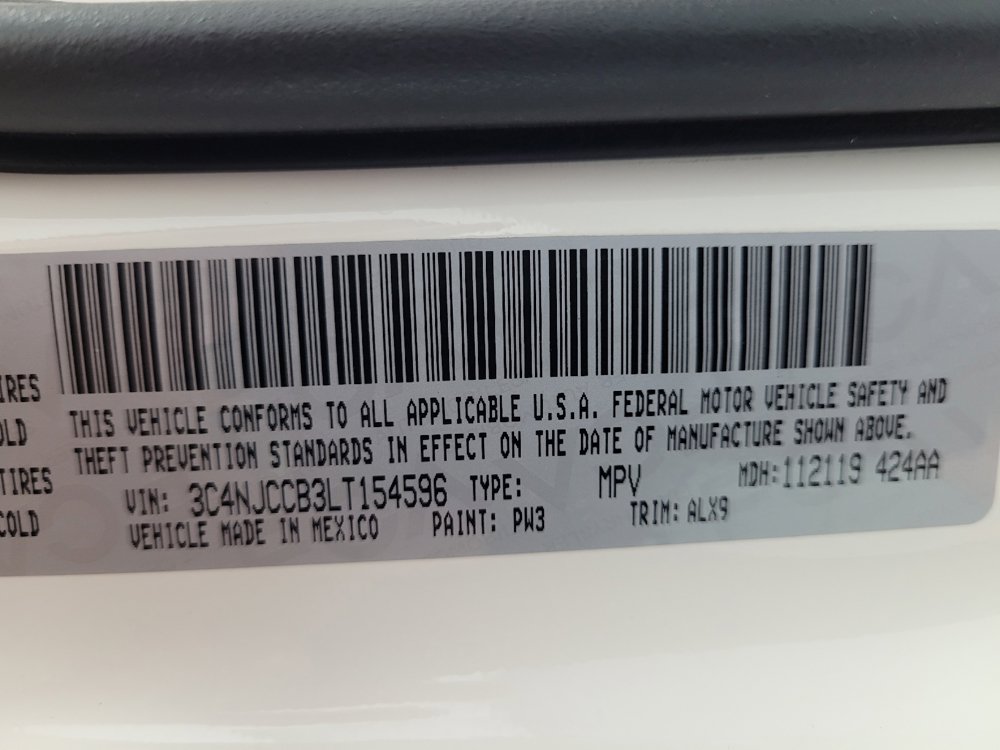 Used 2020 Jeep Compass Limited FWD image 33
