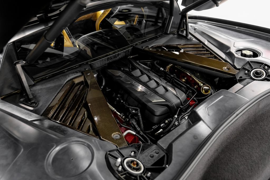Used 2021 Chevrolet Corvette Stingray Premium Cpe w/ Engine Appearance Package RWD image 61