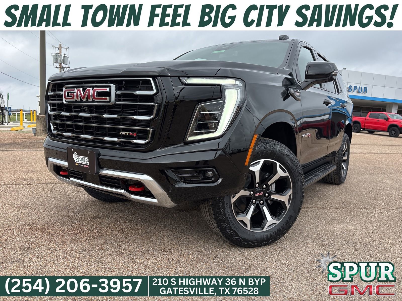 New 2026 GMC Yukon AT4 w/ LPO, Floor Liner Package image 1