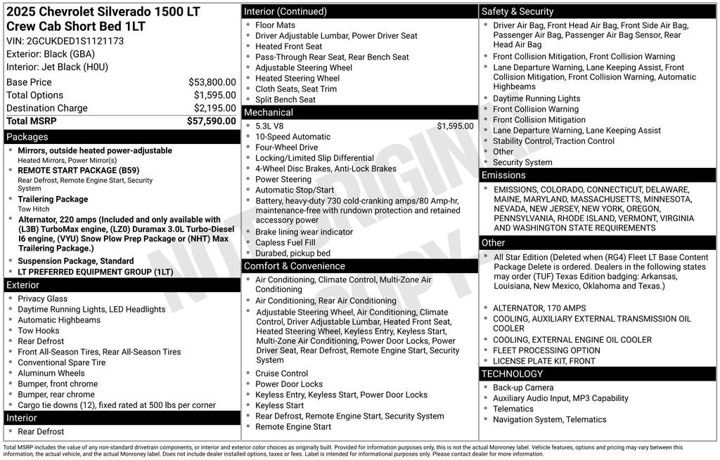 Used 2025 Chevrolet Silverado 1500 LT image 4