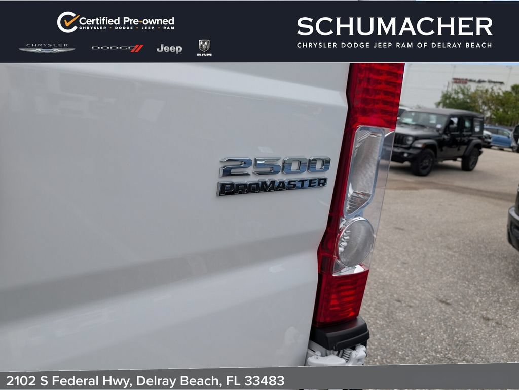 Used 2024 RAM ProMaster 2500 w/ Convenience Group FWD image 13