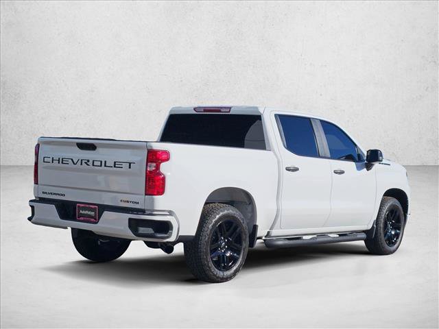 Certified 2025 Chevrolet Silverado 1500 Custom w/ Turbomax Blackout Package RWD image 8