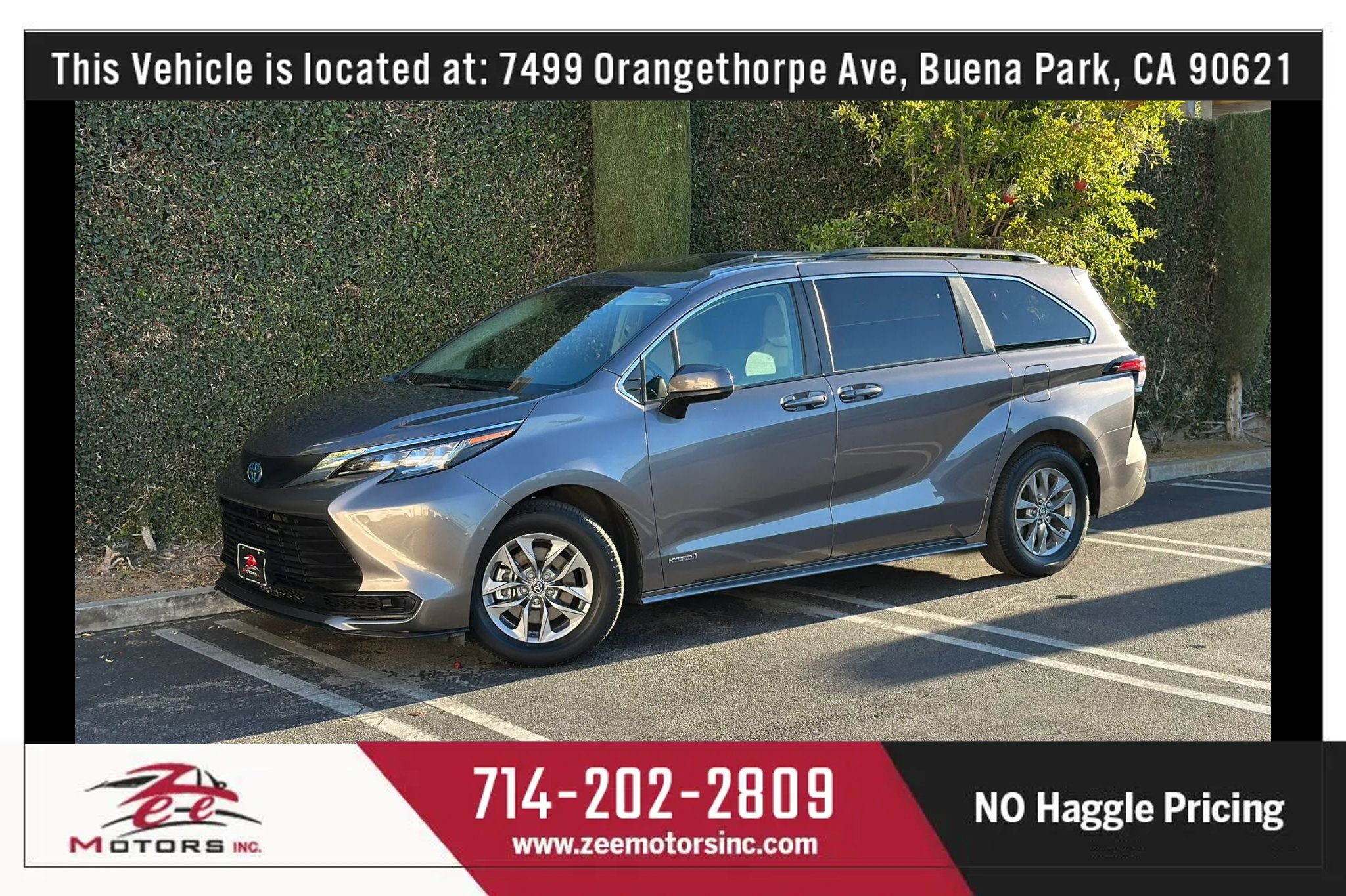 Used 2021 Toyota Sienna LE w/ LE Plus Package FWD image 13