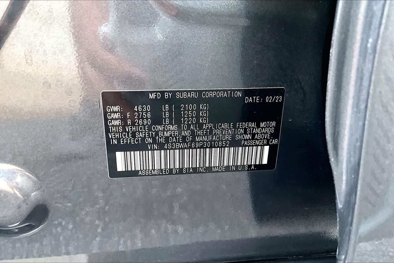 Used 2023 Subaru Legacy Premium AWD/4WD image 32