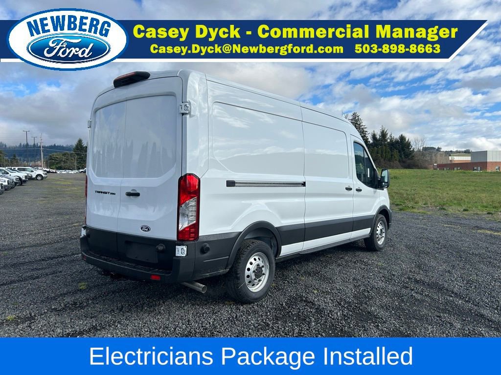 New 2026 Ford Transit 250 148 Medium Roof w/ Electrician Trade Package RWD image 6