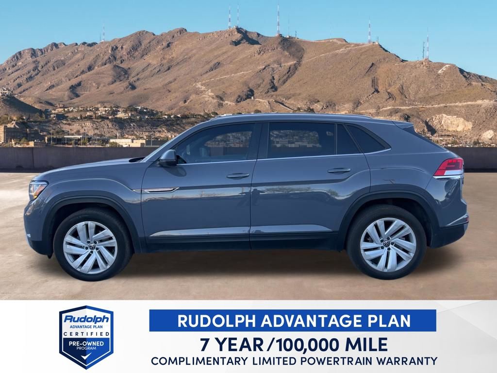 Used 2021 Volkswagen Atlas Cross Sport SE w/ Panoramic Sunroof Package image 2