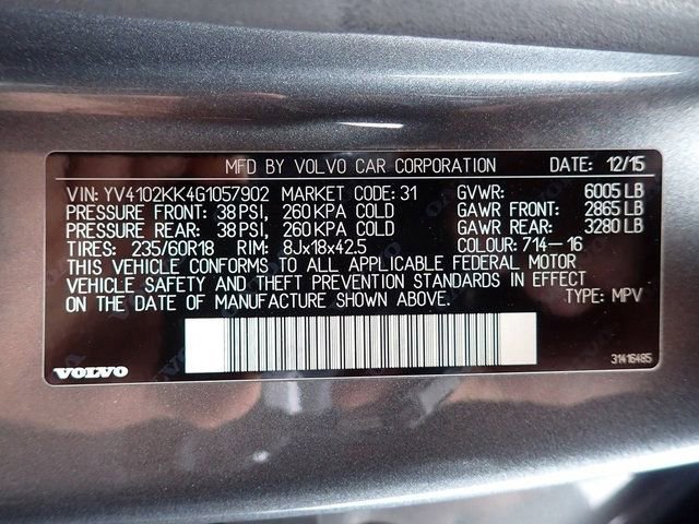 Used 2016 Volvo XC90 T5 Momentum image 13