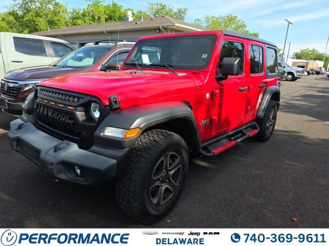 Used 2021 Jeep Wrangler Unlimited Sport AWD/4WD video 1