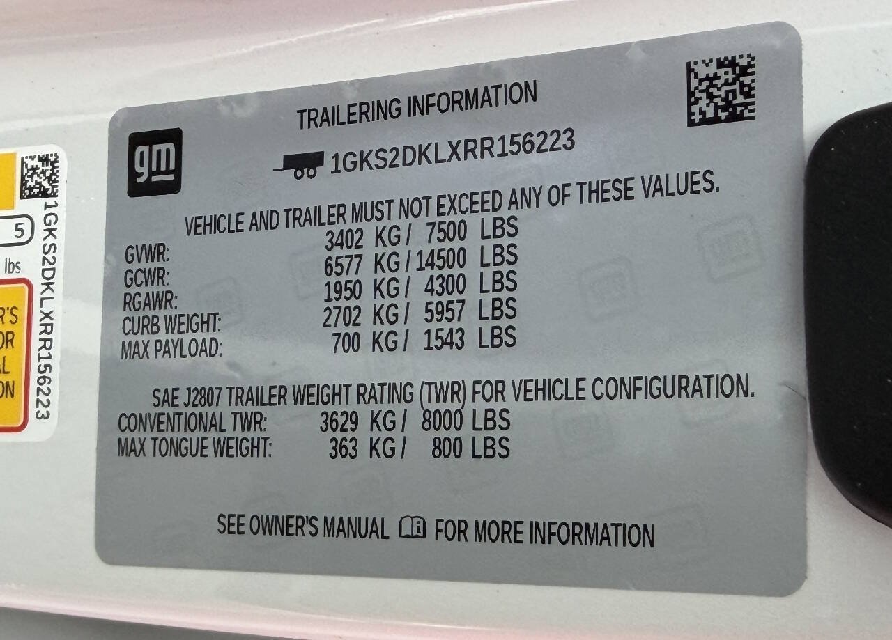 Used 2024 GMC Yukon Denali w/ Max Trailering Package AWD/4WD image 8