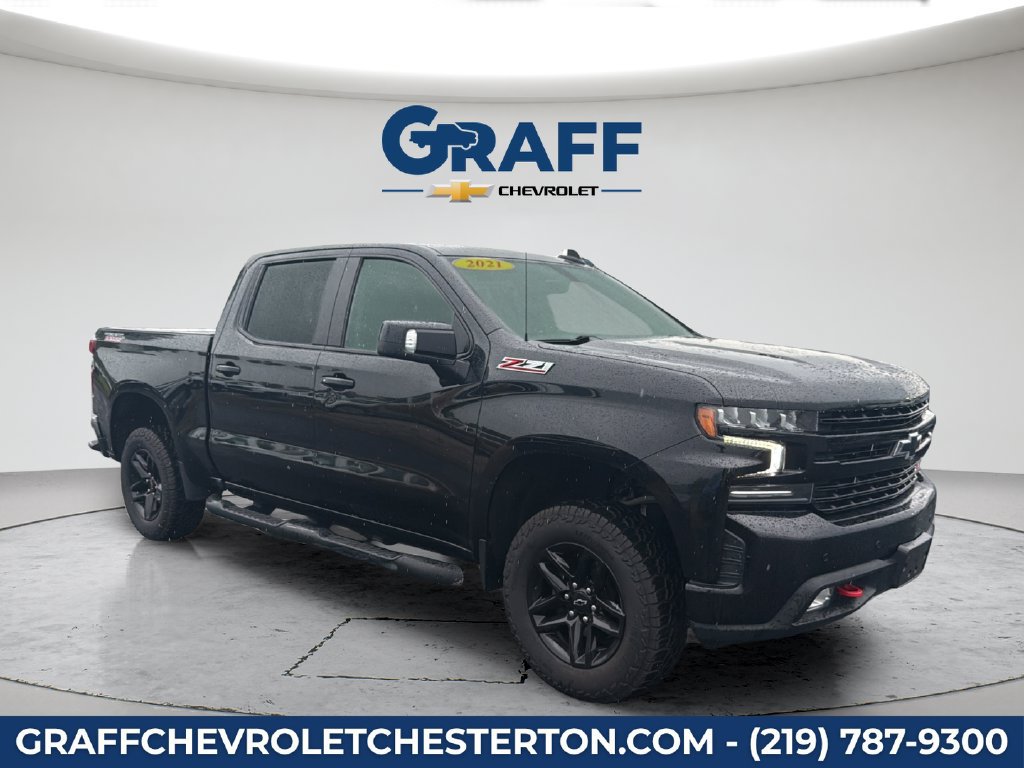 Used 2021 Chevrolet Silverado 1500 LT Trail Boss w/ Convenience Package II AWD/4WD image 16