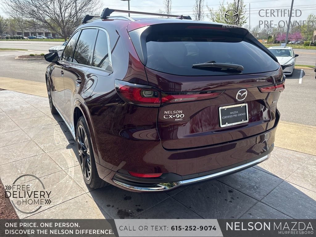Certified 2024 MAZDA CX-90 3.3 Turbo S w/ Premium Package AWD/4WD image 6
