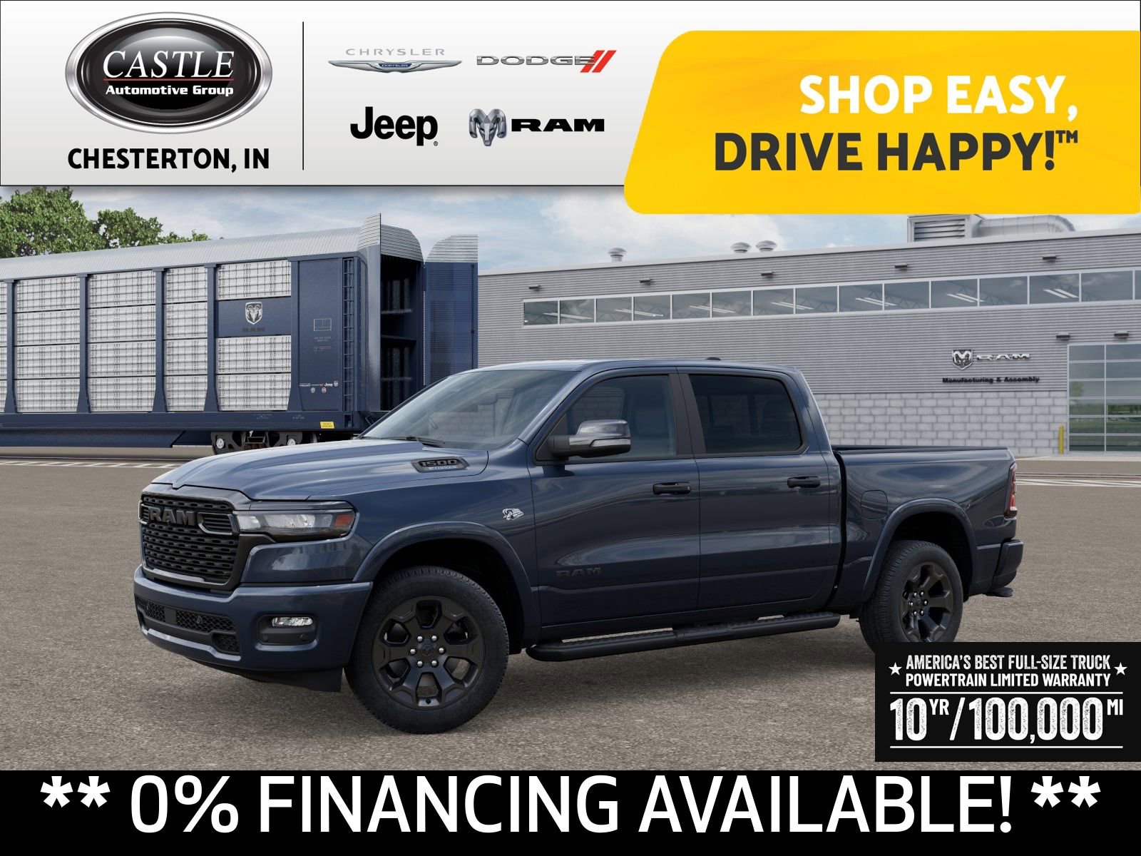 New 2026 RAM 1500 4x4 Crew Cab
