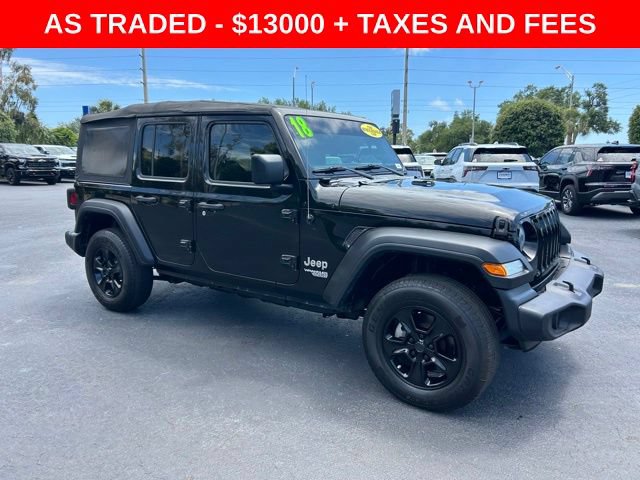 Used 2018 Jeep Wrangler Unlimited Sport S AWD/4WD video 1