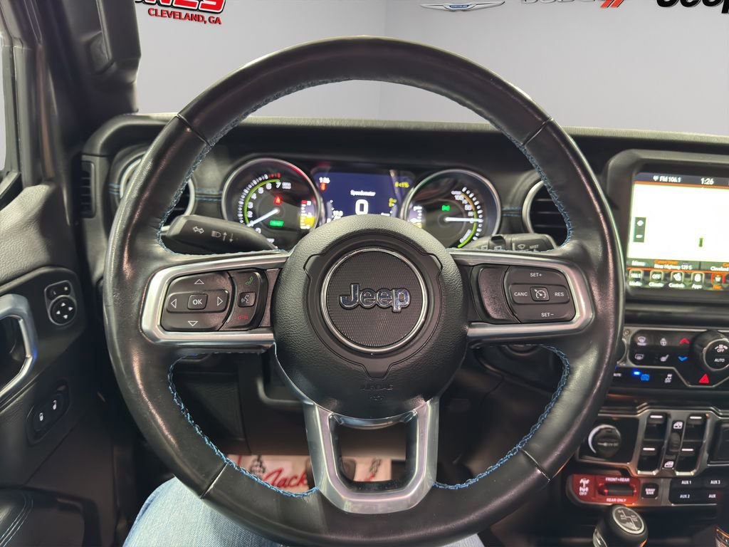 Used 2021 Jeep Wrangler Unlimited Rubicon 4xe w/ Cold Weather Group image 23