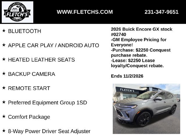 New 2026 Buick Encore GX Sport Touring w/ Comfort Package AWD/4WD image 2
