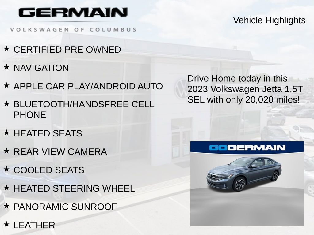 Used 2023 Volkswagen Jetta SEL FWD image 6