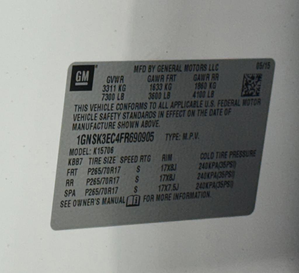 Used 2015 Chevrolet Tahoe 4WD image 29