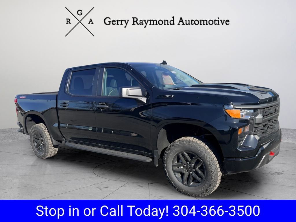 New 2026 Chevrolet Silverado 1500 Custom Trail Boss w/ LPO, Dark Essentials Package AWD/4WD image 1