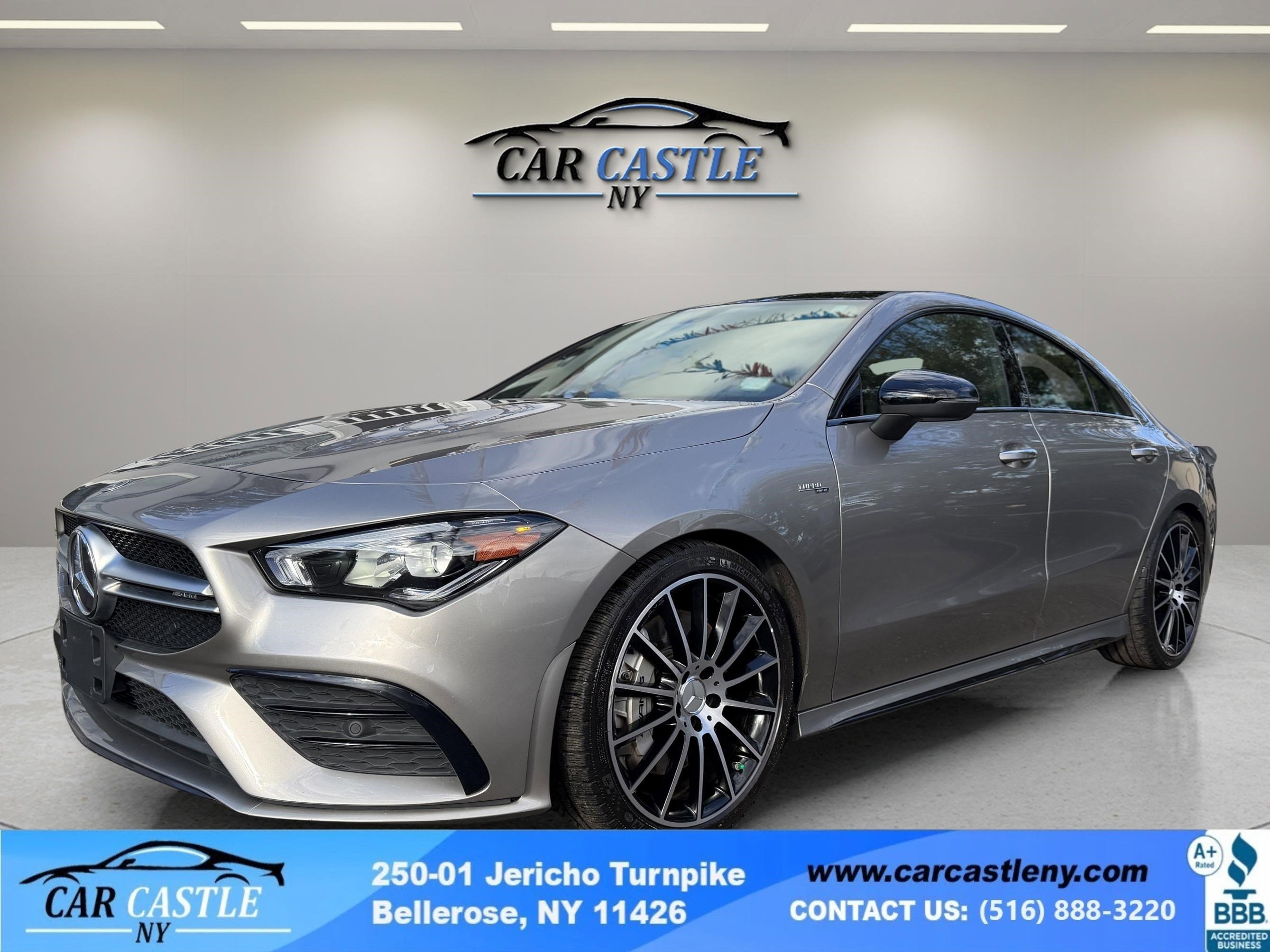 Used 2021 Mercedes-Benz CLA 35 AMG 4MATIC w/ Premium Package