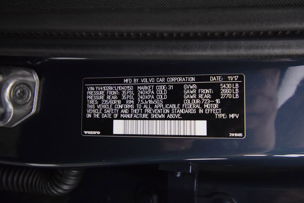 Used 2018 Volvo XC60 T5 Momentum w/ Vision Package AWD/4WD image 28