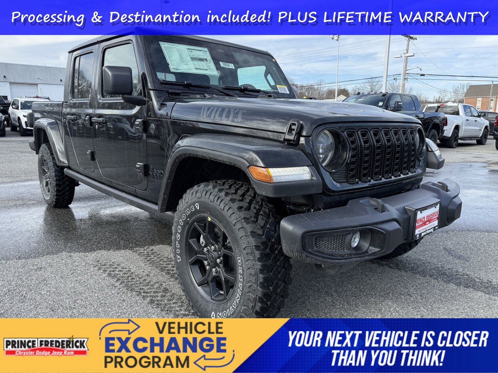 New 2026 Jeep Gladiator Sport AWD/4WD image 1
