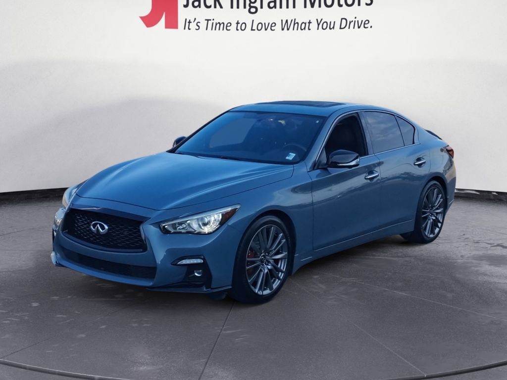 Used 2021 INFINITI Q50 Red Sport 400