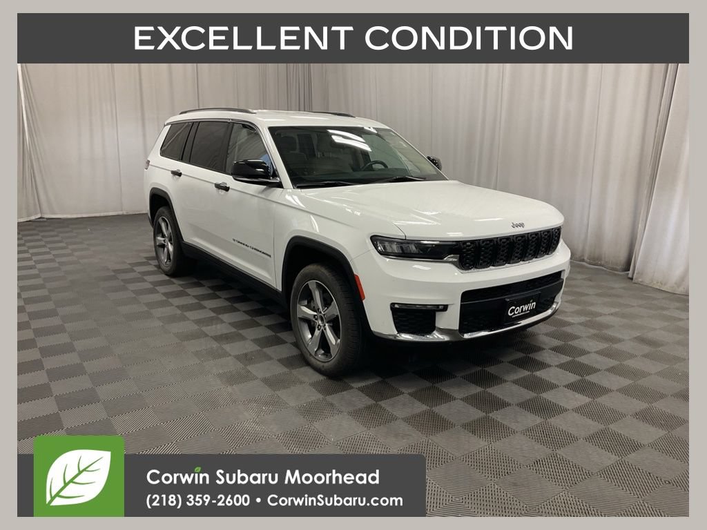 Used 2021 Jeep Grand Cherokee L Limited AWD/4WD image 1