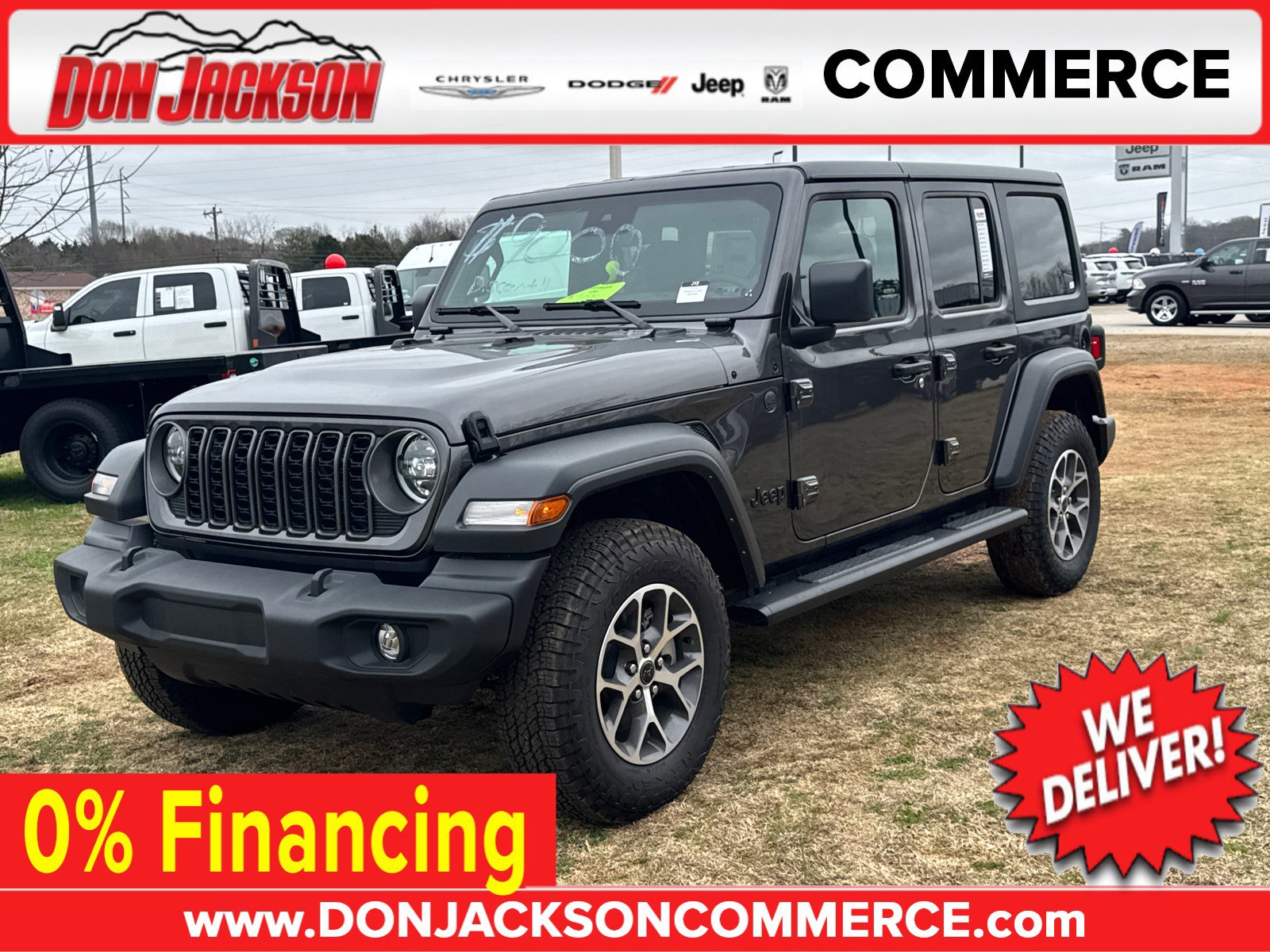 New 2025 Jeep Wrangler Sport S image 1