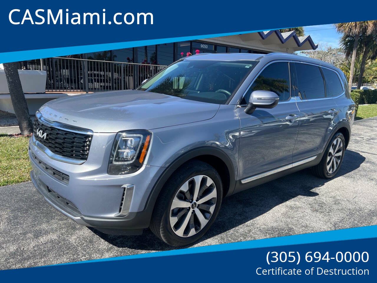 Used 2022 Kia Telluride EX w/ EX Premium Package FWD image 1