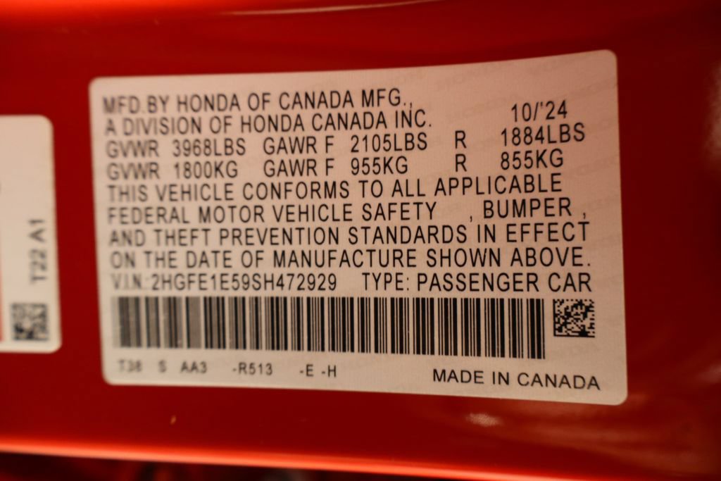 Used 2025 Honda Civic Si image 37