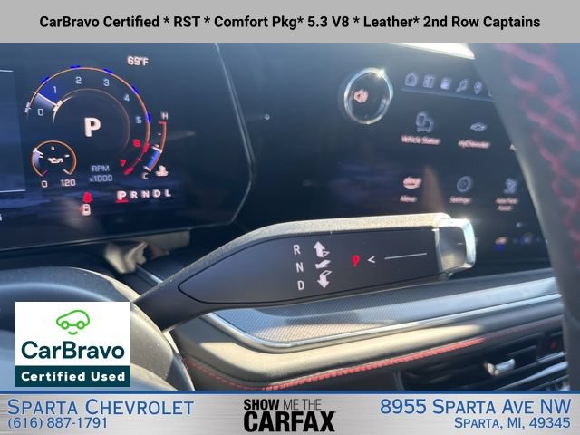 Certified 2025 Chevrolet Suburban RST w/ Comfort Package AWD/4WD image 19
