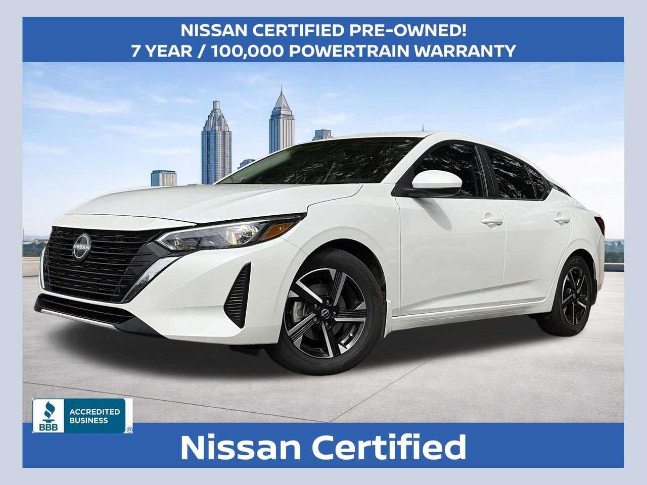 Certified 2025 Nissan Sentra SV image 1