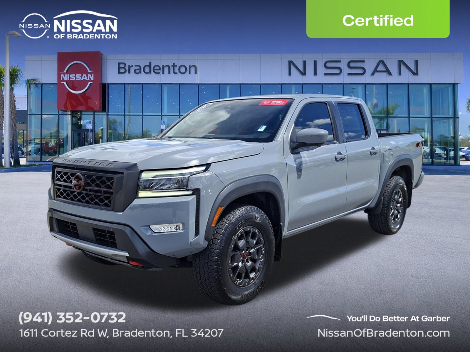 Certified 2024 Nissan Frontier PRO-4X w/ Pro Convenience Package