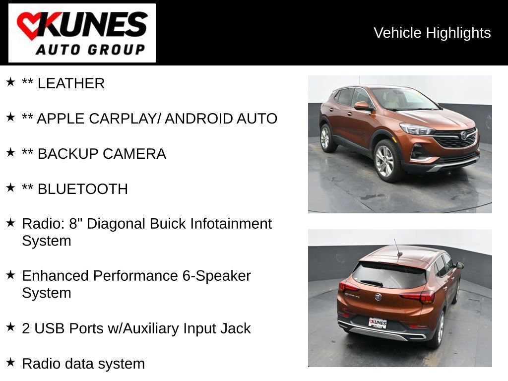 Used 2020 Buick Encore GX Preferred AWD/4WD image 2