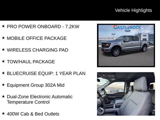 New 2025 Ford F150 XLT w/ Equipment Group 302A MID image 7