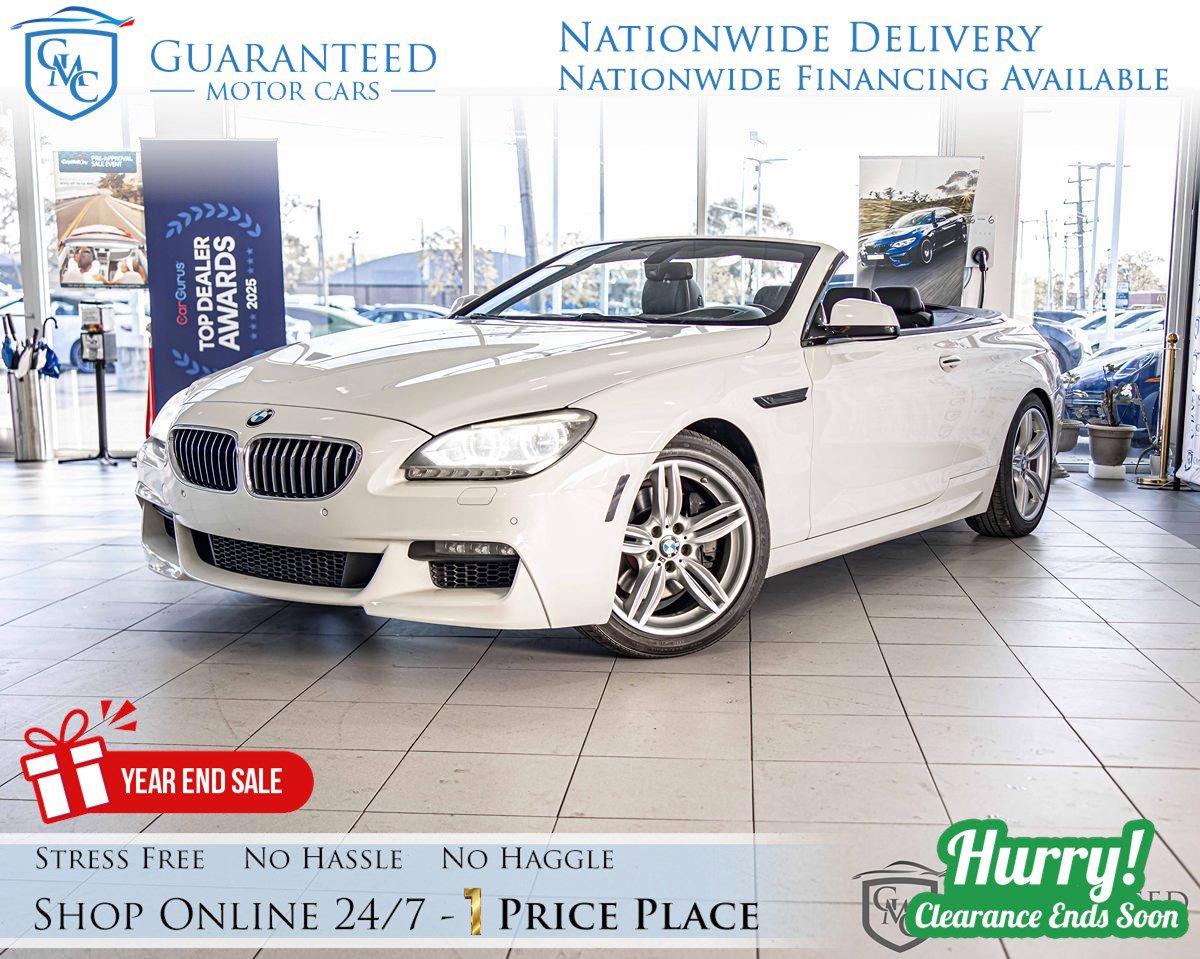 Used 2015 BMW 640i xDrive Convertible image 1