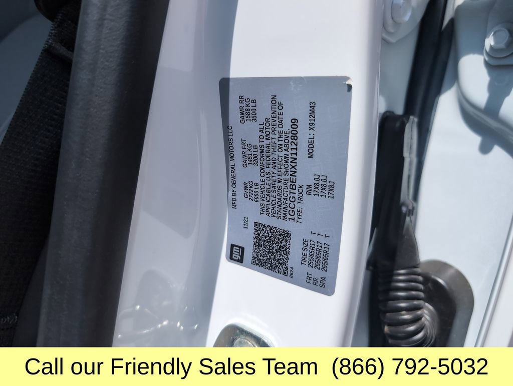 Used 2022 Chevrolet Colorado W/T w/ WT Convenience Package image 26