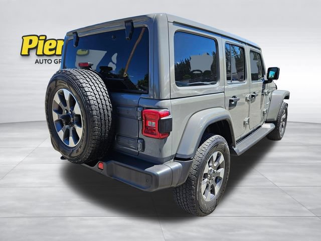 Used 2021 Jeep Wrangler Unlimited Sahara w/ Uconnect 4C Nav & Sound Group AWD/4WD image 5