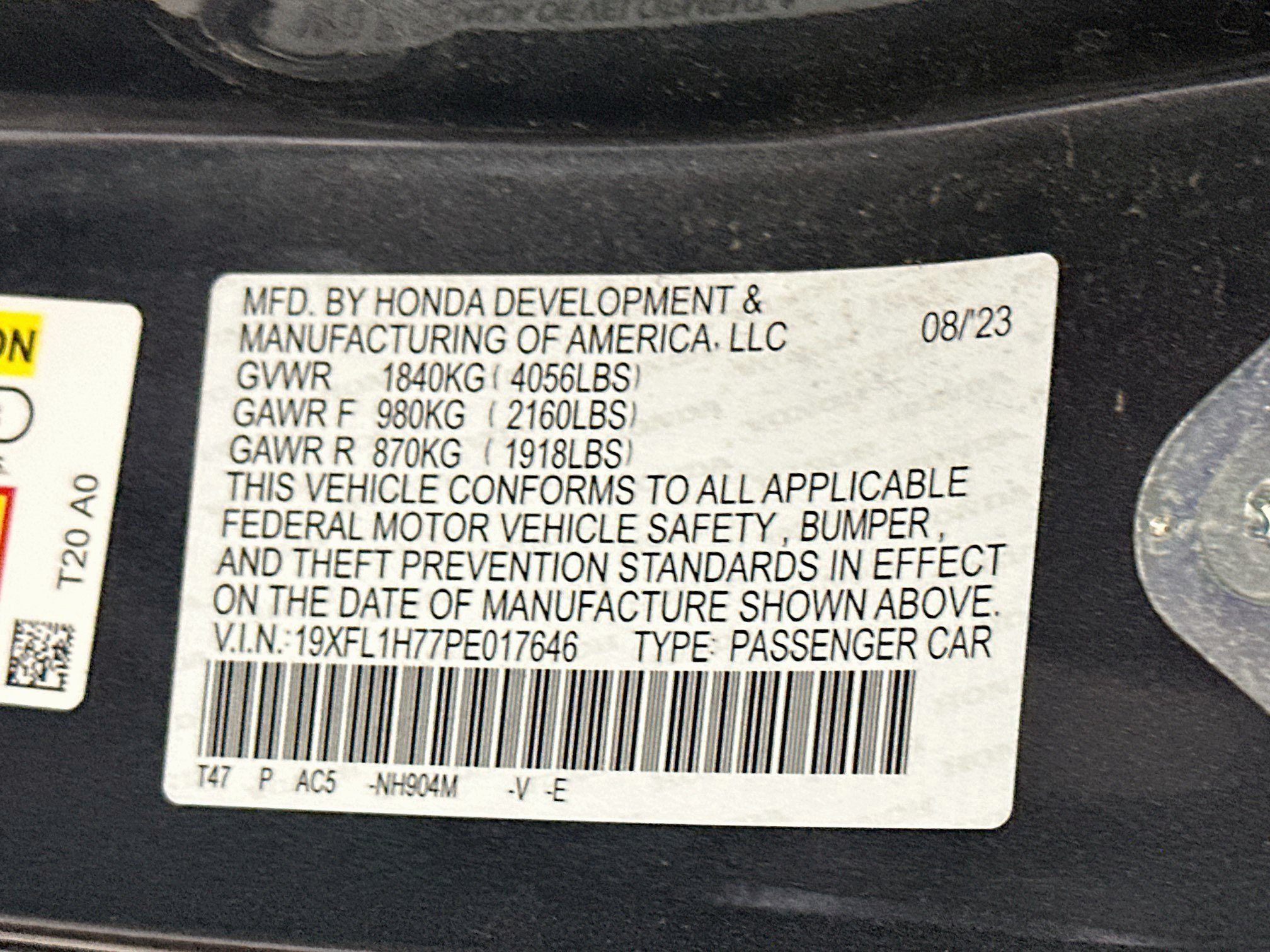 Used 2023 Honda Civic EX-L image 12