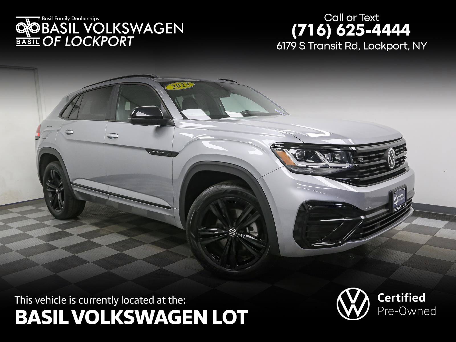 Certified 2023 Volkswagen Atlas Cross Sport SEL R-Line