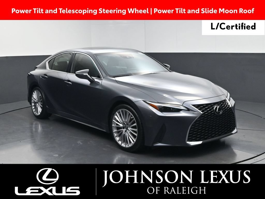 Certified 2025 Lexus IS 300 w/ Premium Package RWD image 3