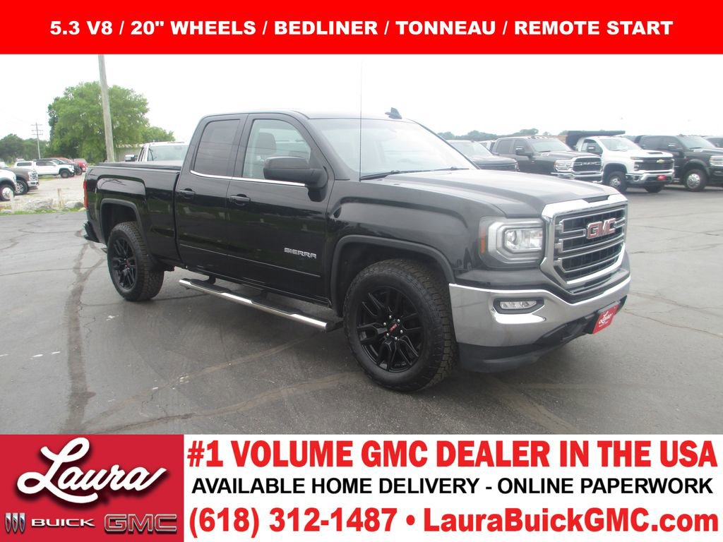 Used 2017 GMC Sierra 1500 SLE w/ SLE Value Package RWD image 1