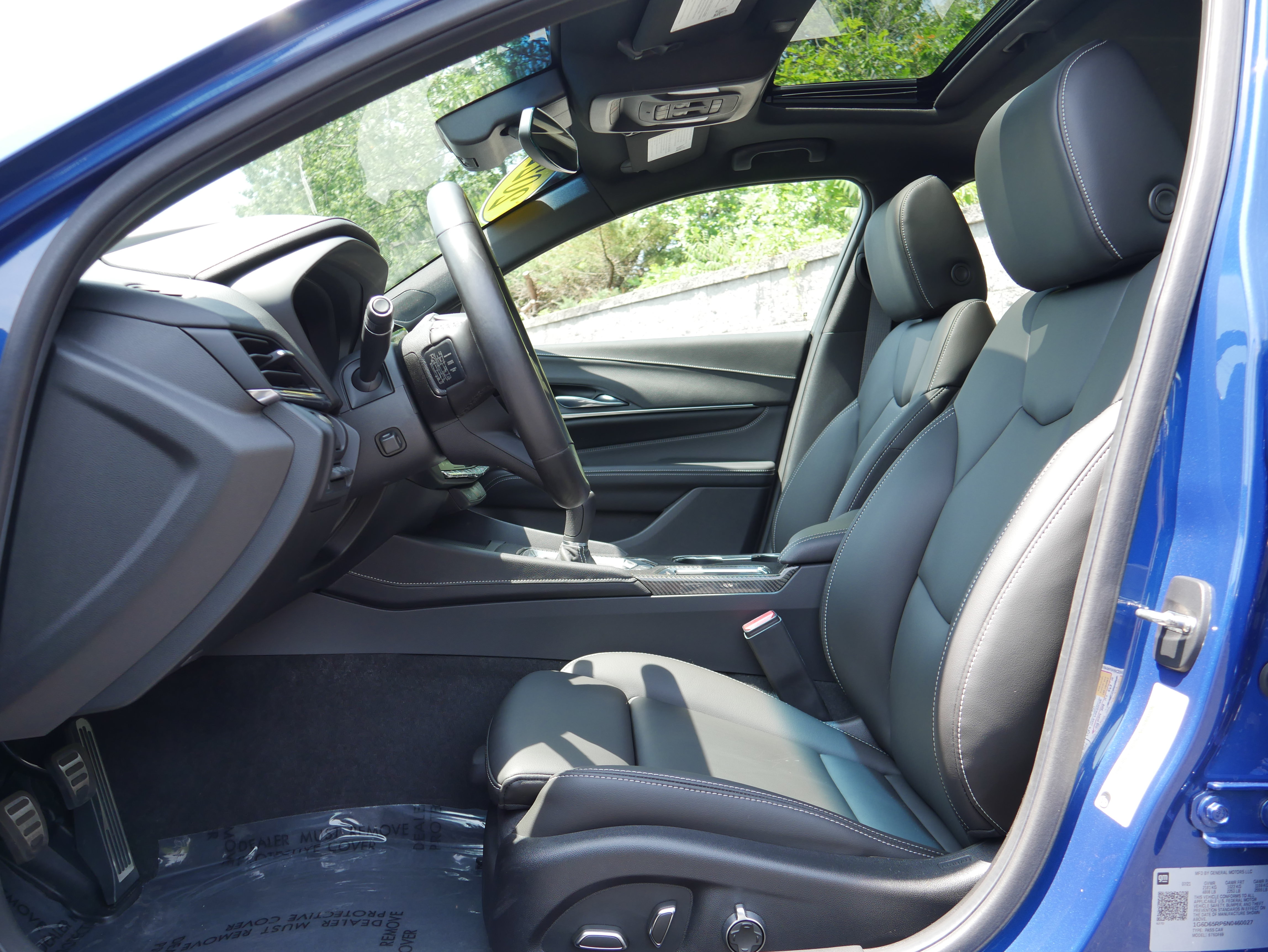 Certified 2022 Cadillac CT4 V Blackwing w/ Technology Package RWD image 12