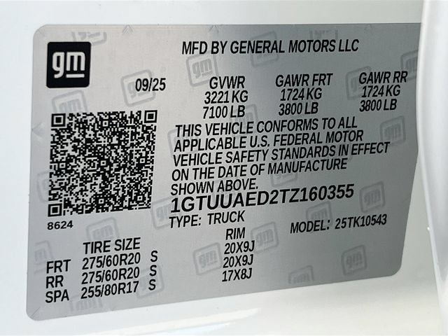 New 2026 GMC Sierra 1500 Pro w/ Graphite Edition AWD/4WD image 20
