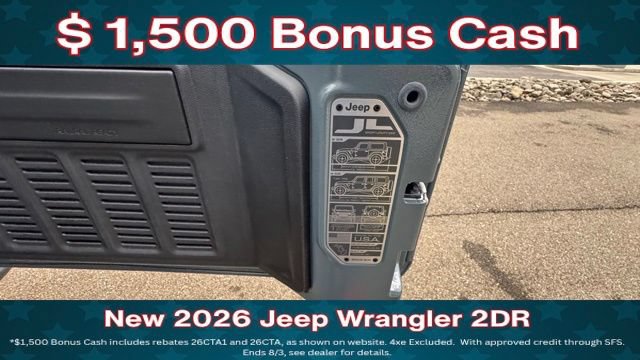 New 2026 Jeep Wrangler Sport AWD/4WD image 22