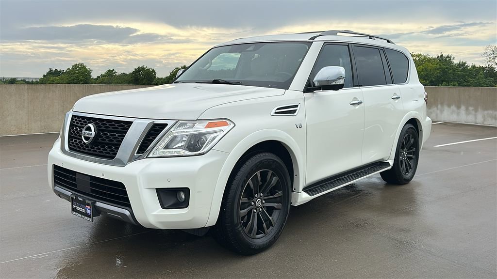 Used 2020 Nissan Armada Platinum w/ Captain's Chairs Package RWD image 9