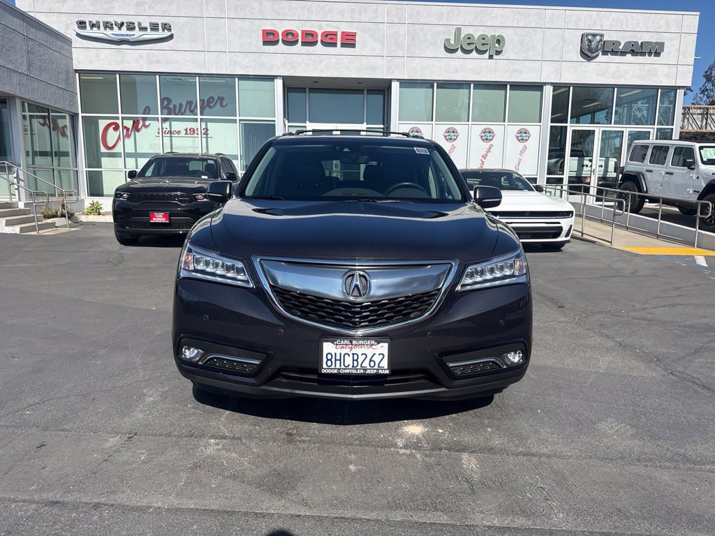 Used 2016 Acura MDX w/ Advance Package AWD/4WD image 2