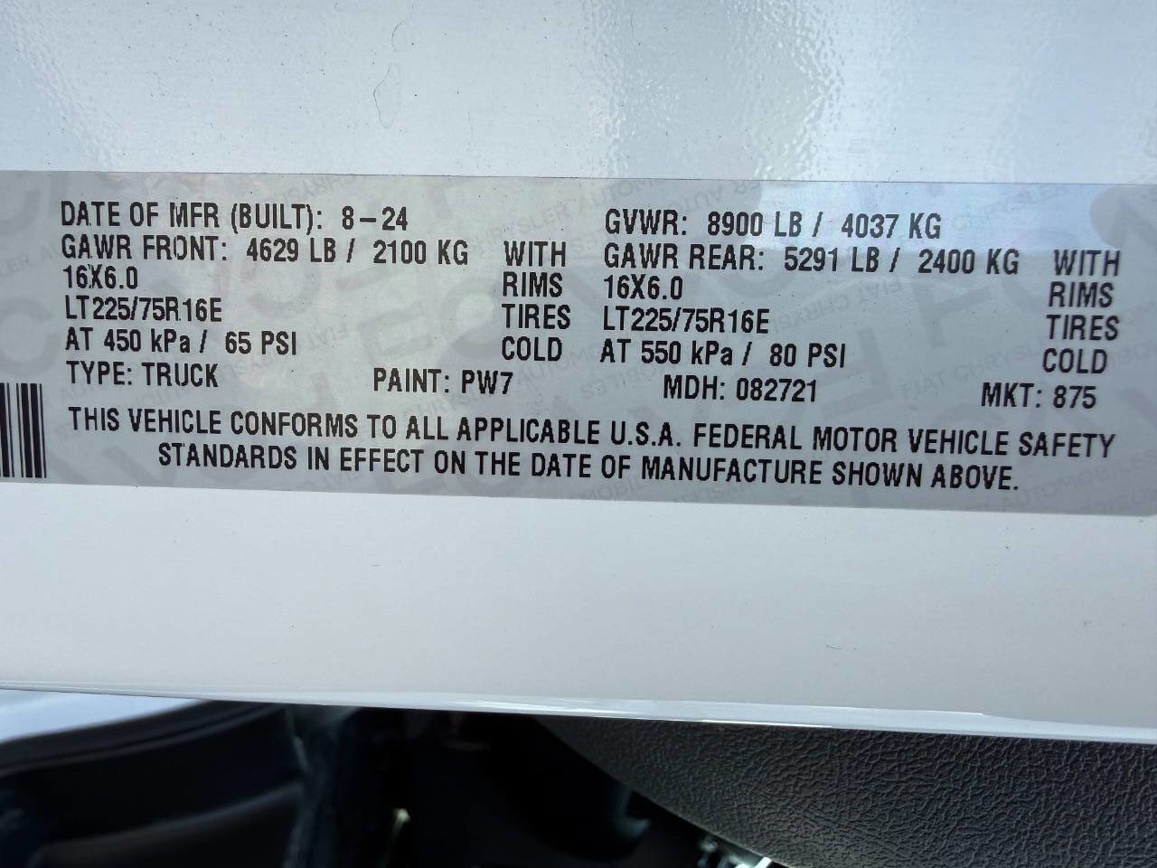 Used 2025 RAM ProMaster 2500 w/ Convenience Group image 43