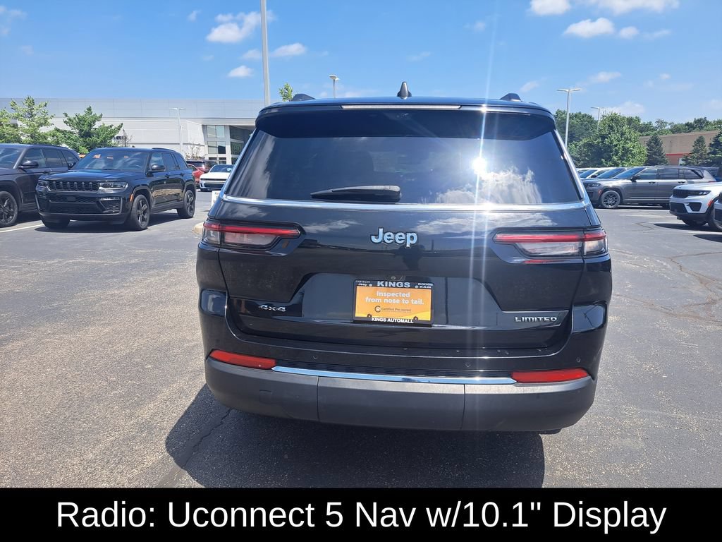 Certified 2023 Jeep Grand Cherokee L Limited w/ Luxury Tech Group II AWD/4WD image 5