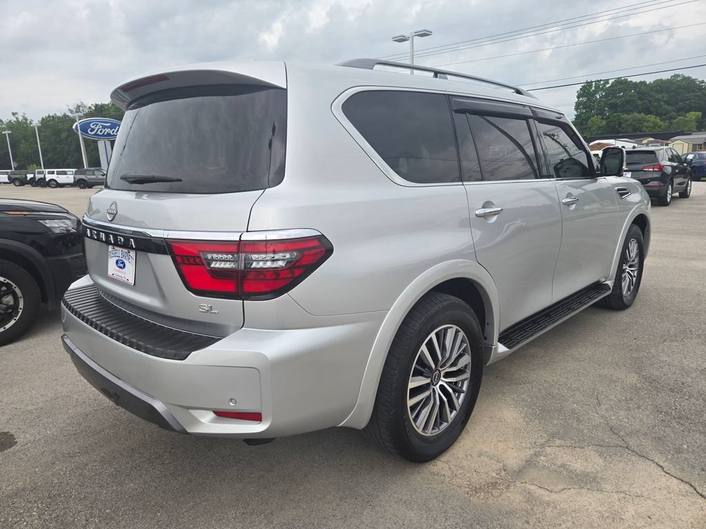 Used 2023 Nissan Armada SL w/ Captain's Chairs Package RWD image 4